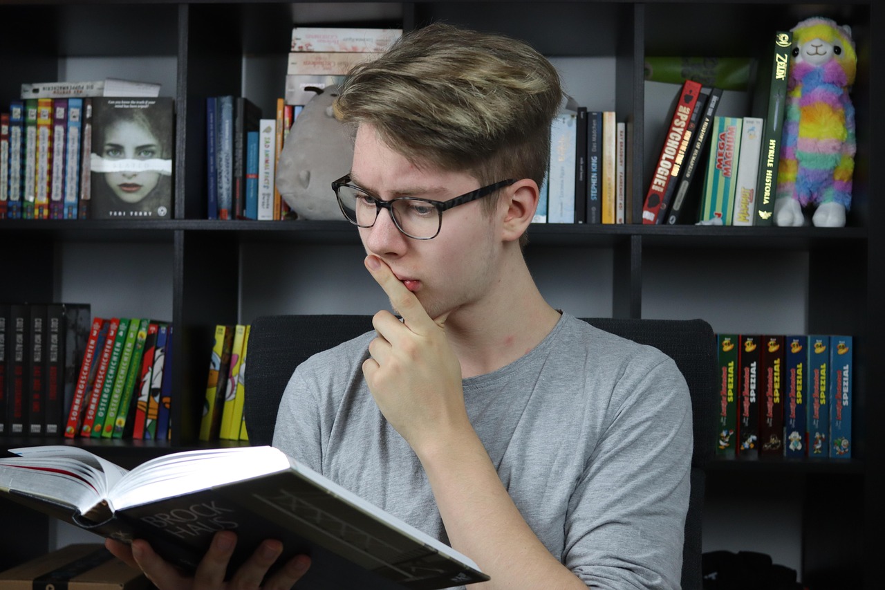 studying
