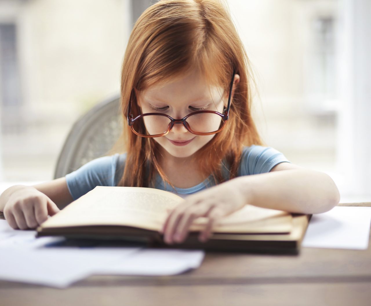 child reading